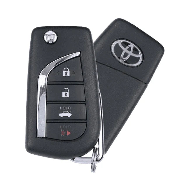 2018-2025 Toyota Camry / Corolla / Remote Flip Key 4B Trunk / HYQ12BFB / PN: 89070-06791 / H Chip / OEM REFURB 2018-2025 Toyota Camry / Corolla / Remote Flip Key 4B Trunk / HYQ12BFB / PN: 89070-06791 / H Chip / OEM REFURB